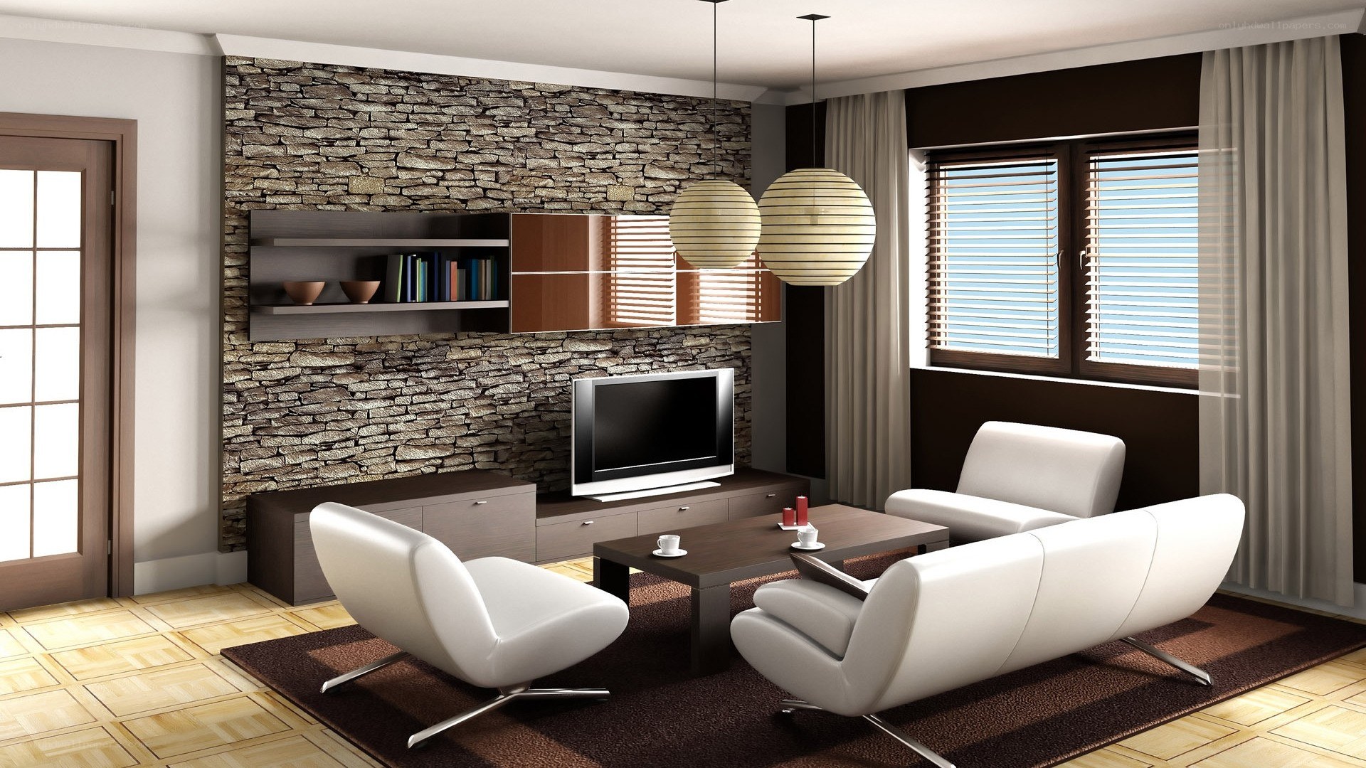 Modern living room interior