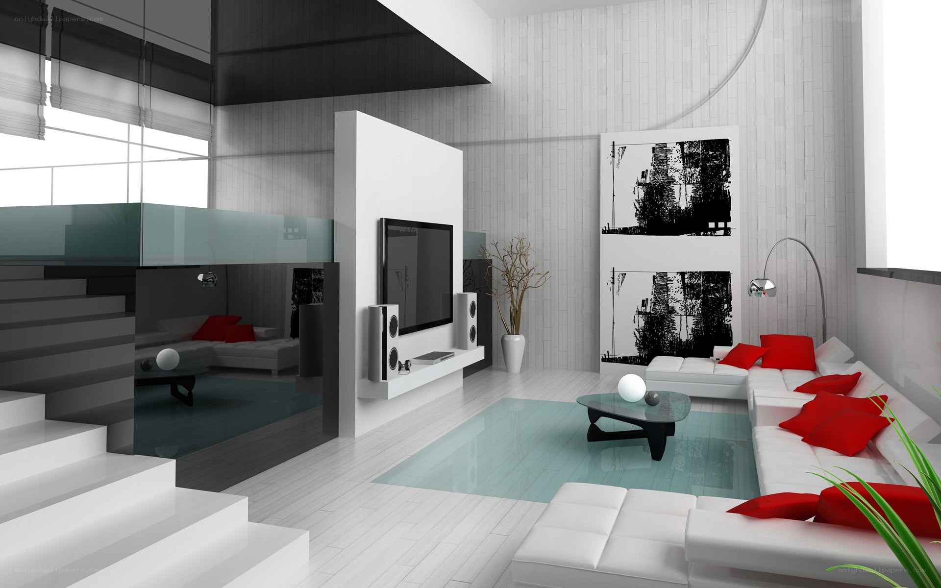 modern living room interior