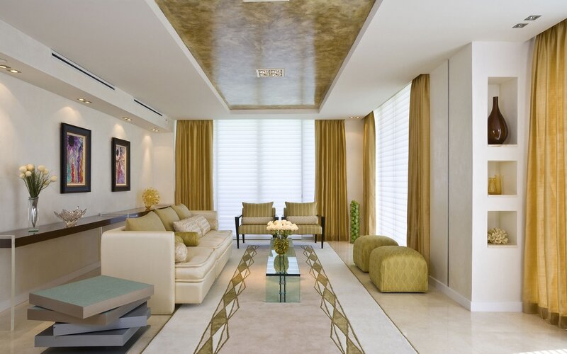 Modern living room interior