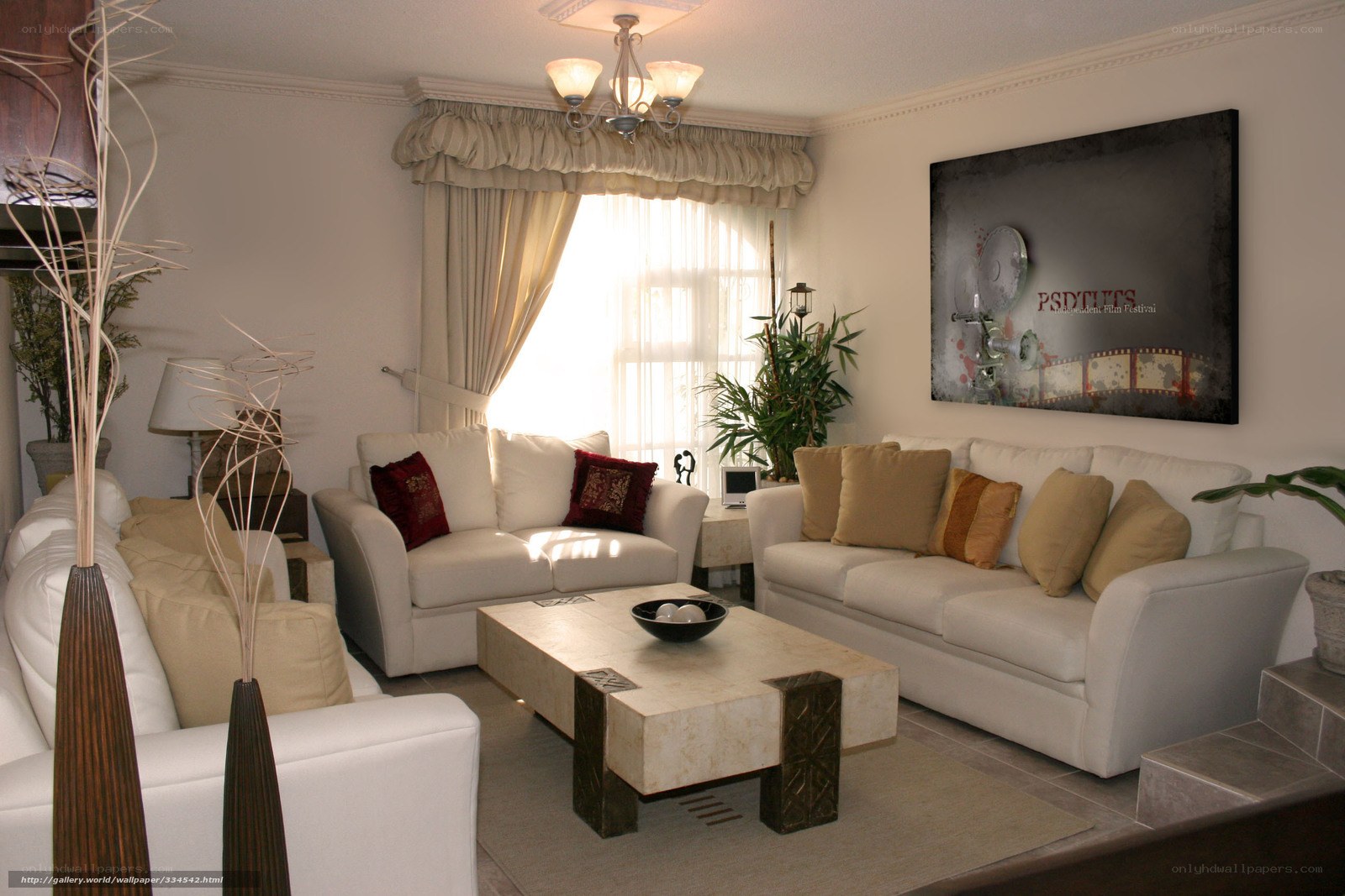 Modern living room interior