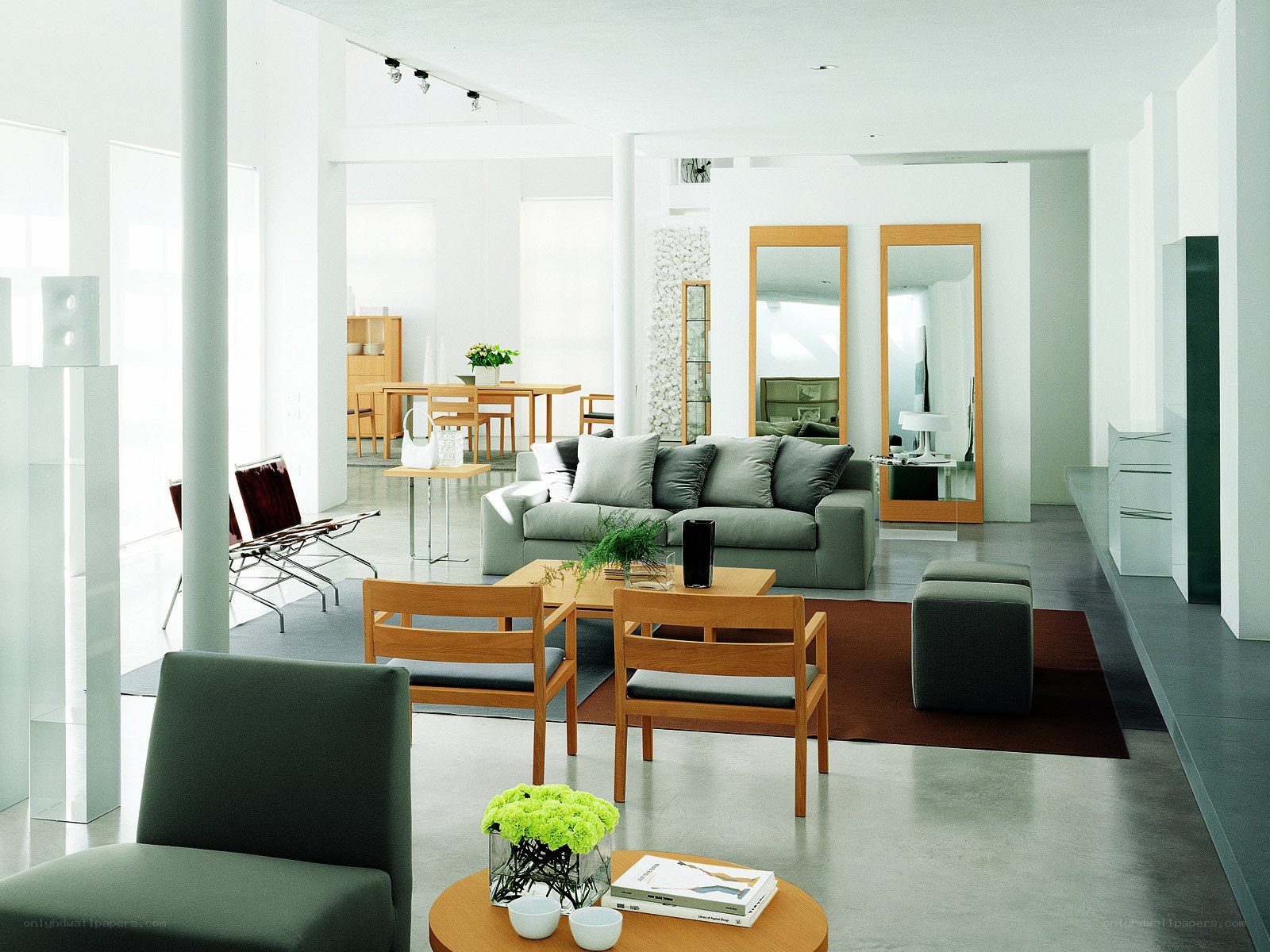 Modern living room interior