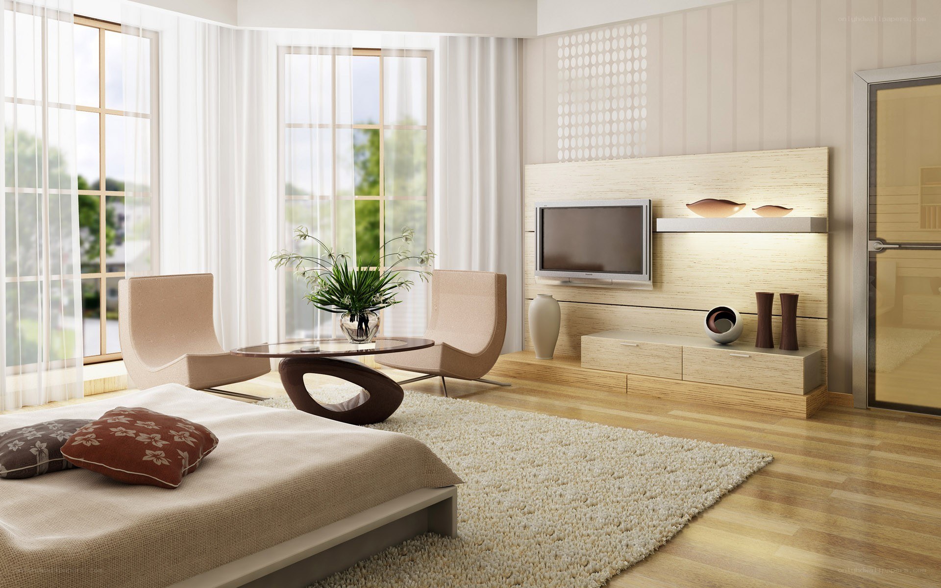 modern living room interior