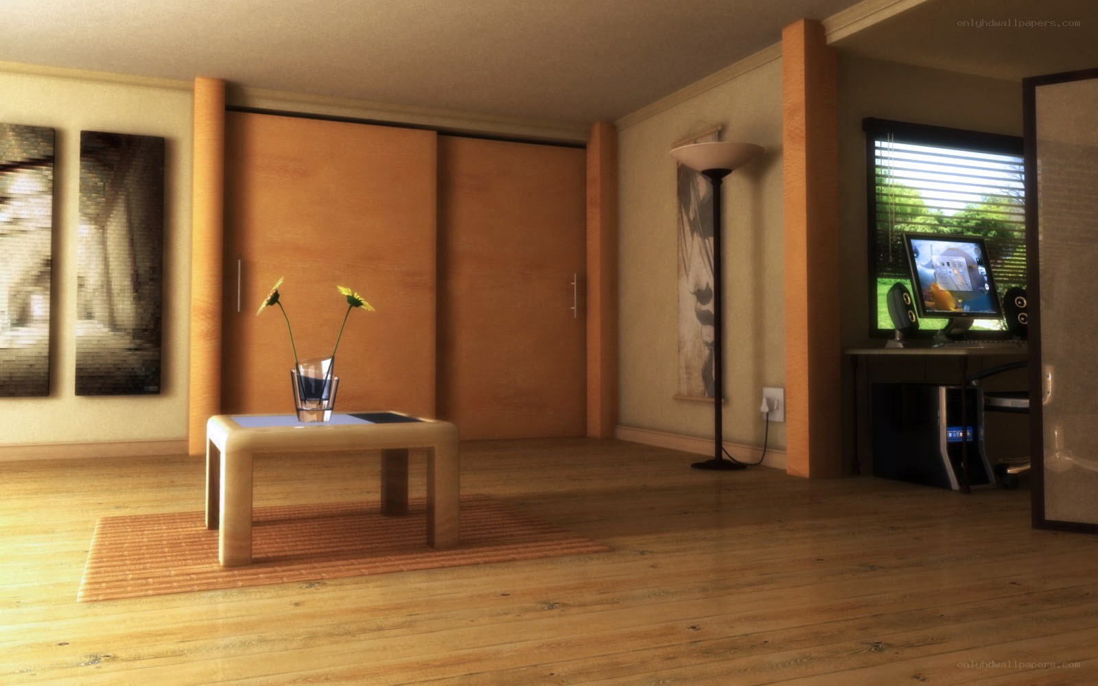 Modern living room interior