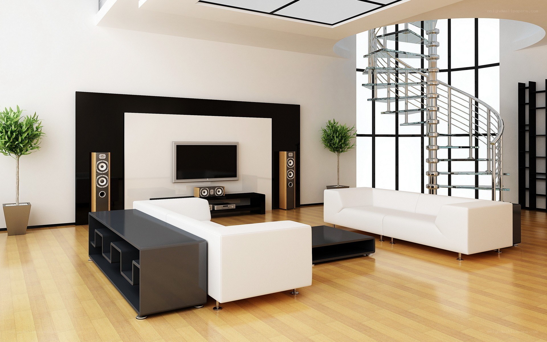 Modern living room interior