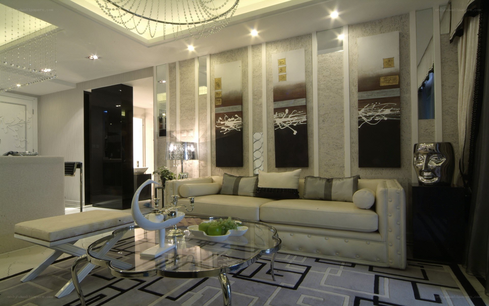 modern living room interior