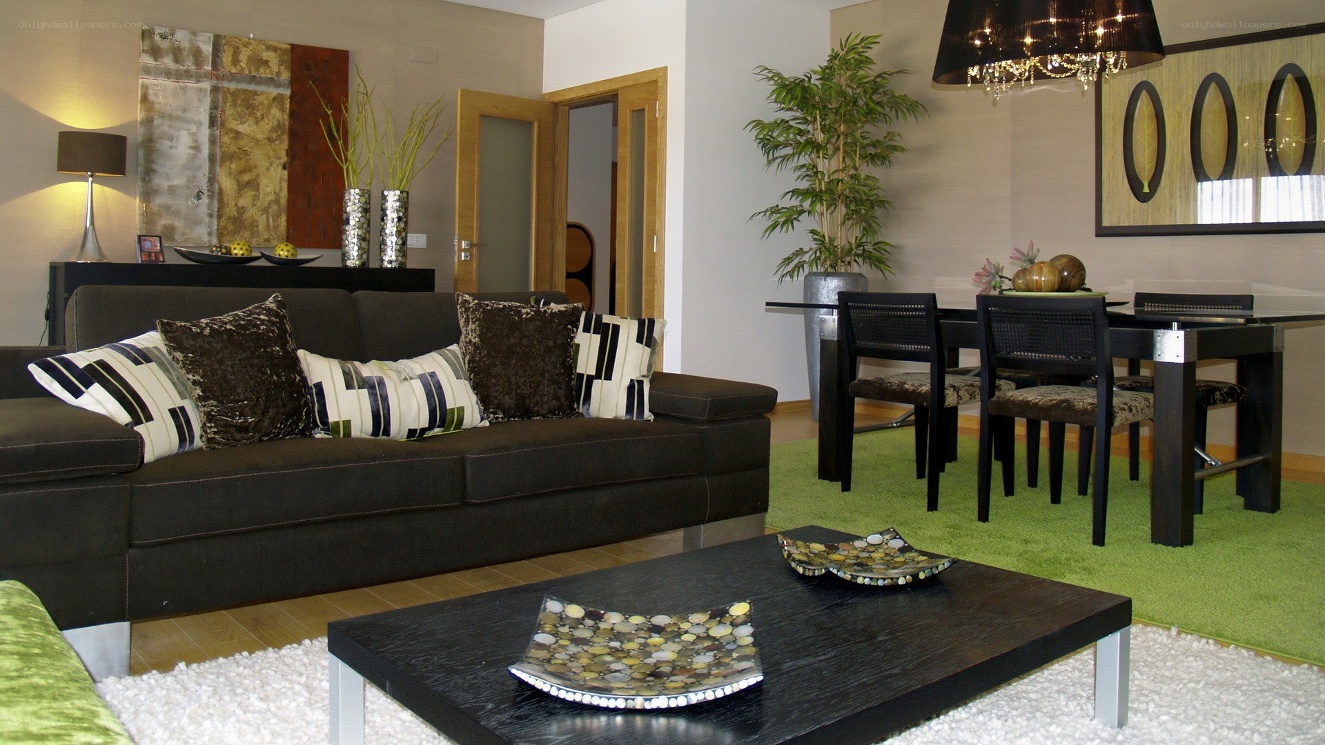 Modern living room interior