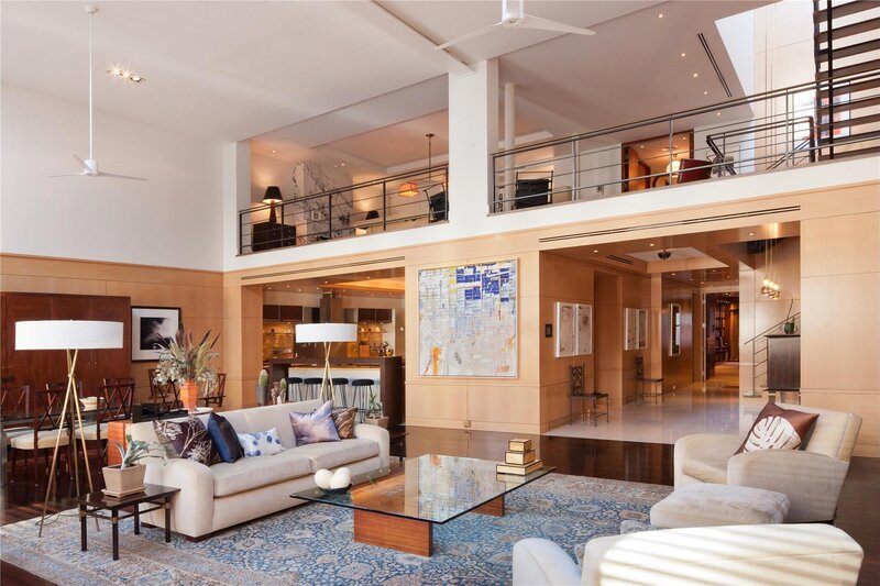 Modern Living Room Interior — Beige, Calm
