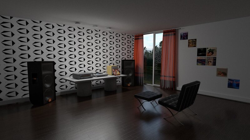Modern Living Room Setup