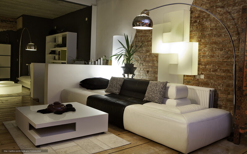 Modern Living Room Setup — White