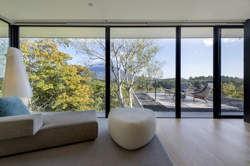 Modern Living Room View — Beige