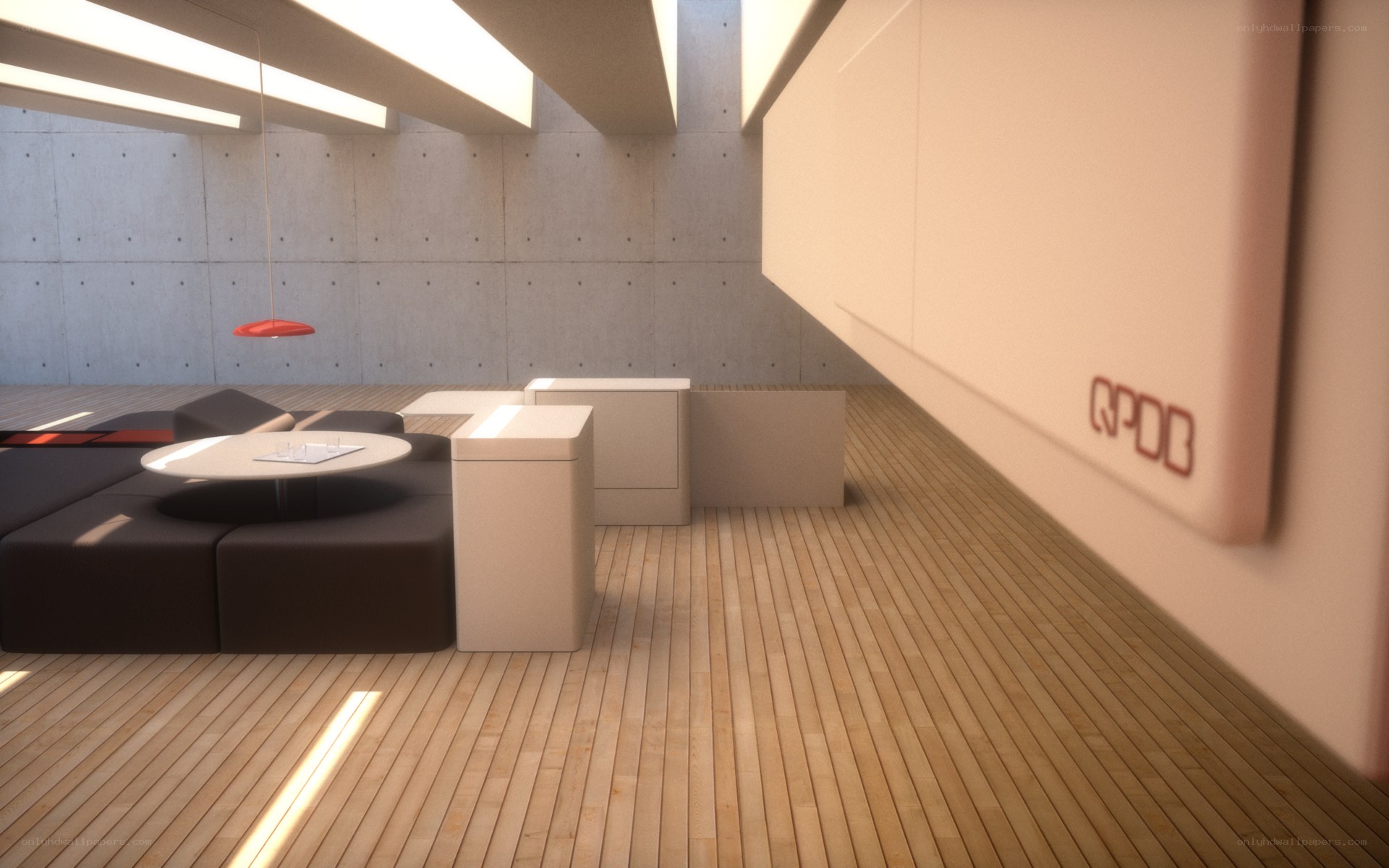 Modern lounge interior