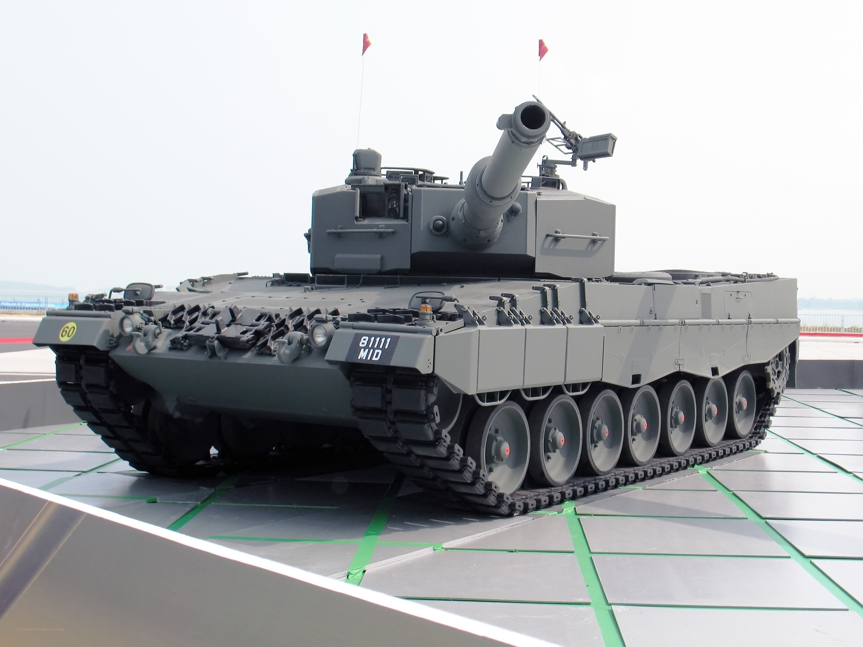 Modern main battle tank