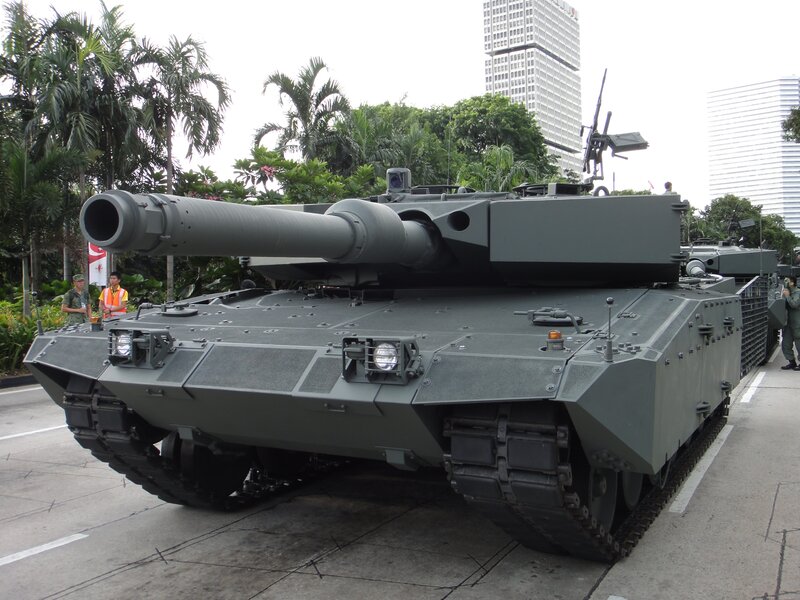 Modern Main Battle Tank — Gray