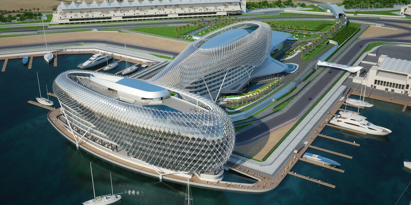 Modern Marina Complex