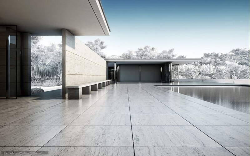 Modern minimalist architecture
