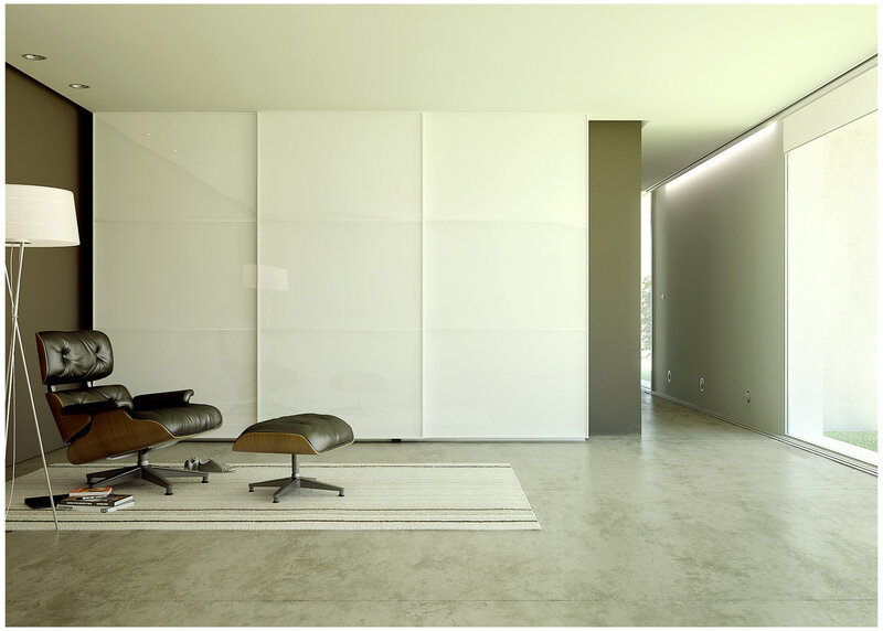 Modern minimalist living room