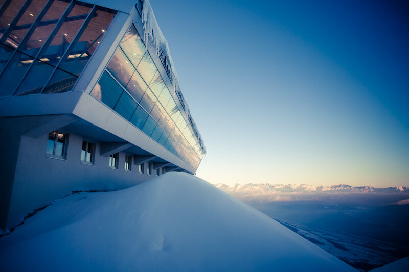 Modern mountain observatory