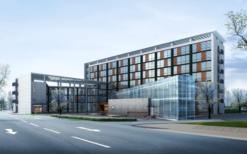 modern office building exterior