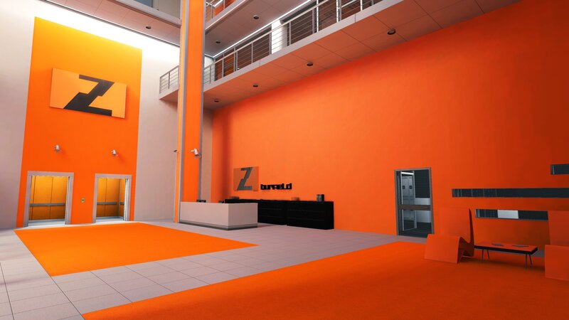Modern Office Lobby