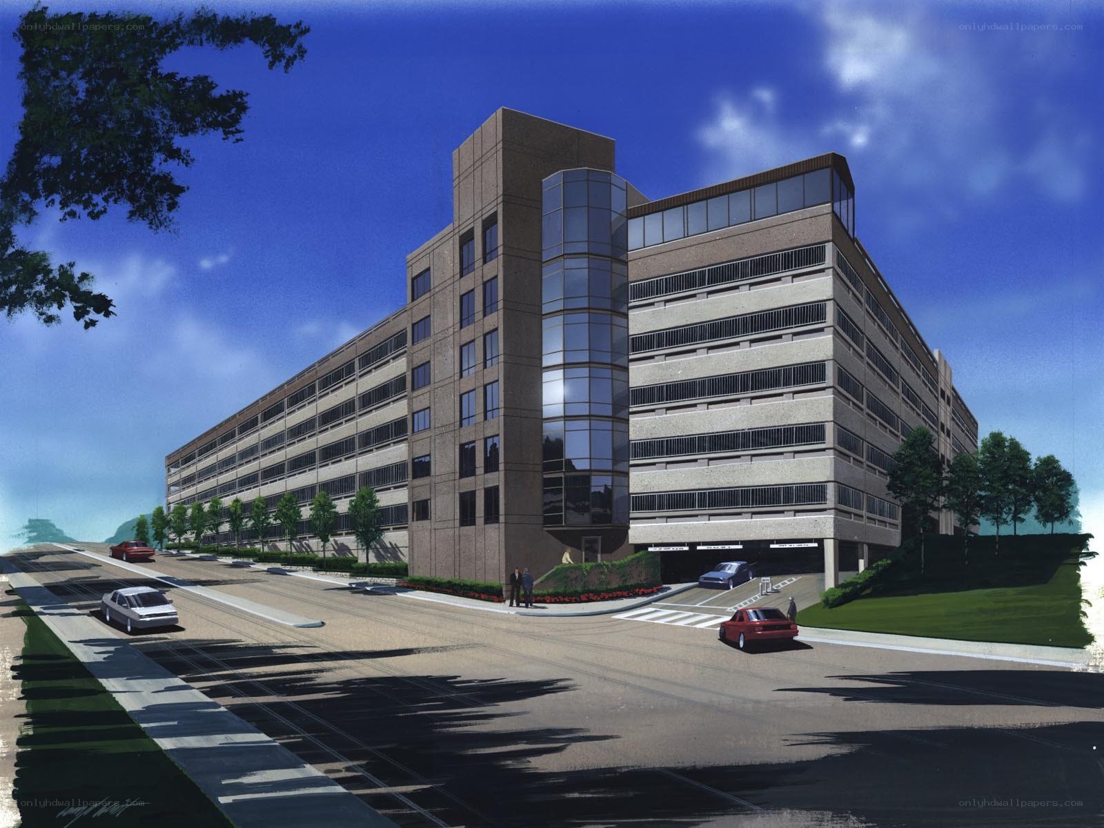 Modern parking garage design