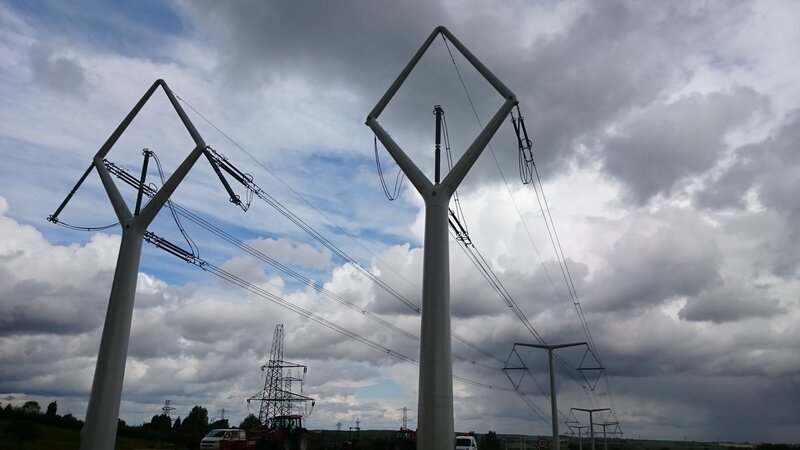 Modern Power Pylons