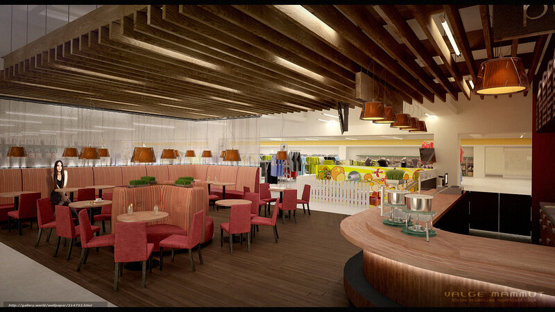 Modern restaurant interior design