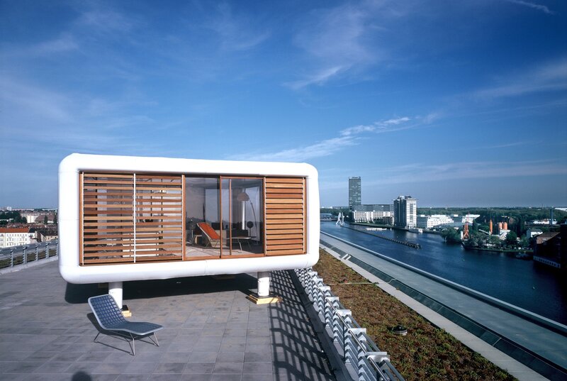 Modern Rooftop Cabin