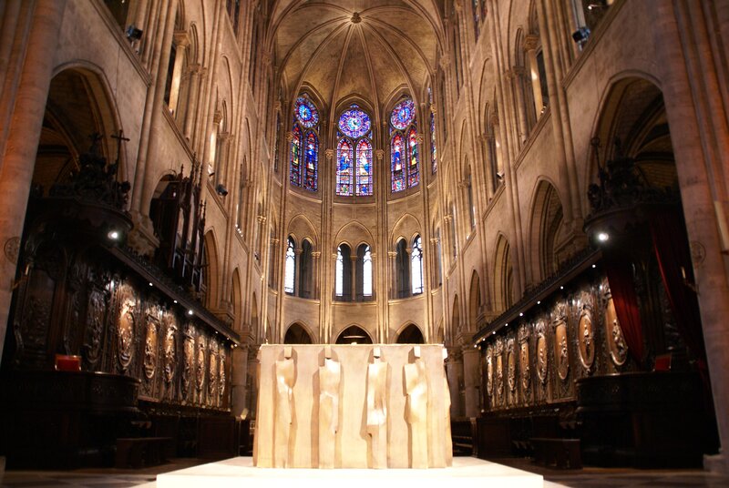 Modern Sculpture in Cathedral