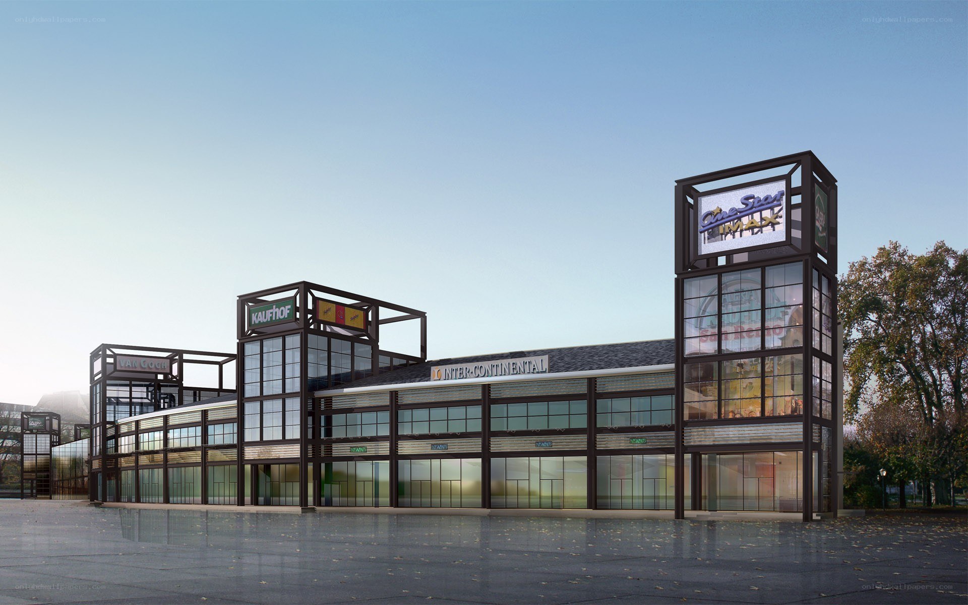 modern shopping complex design