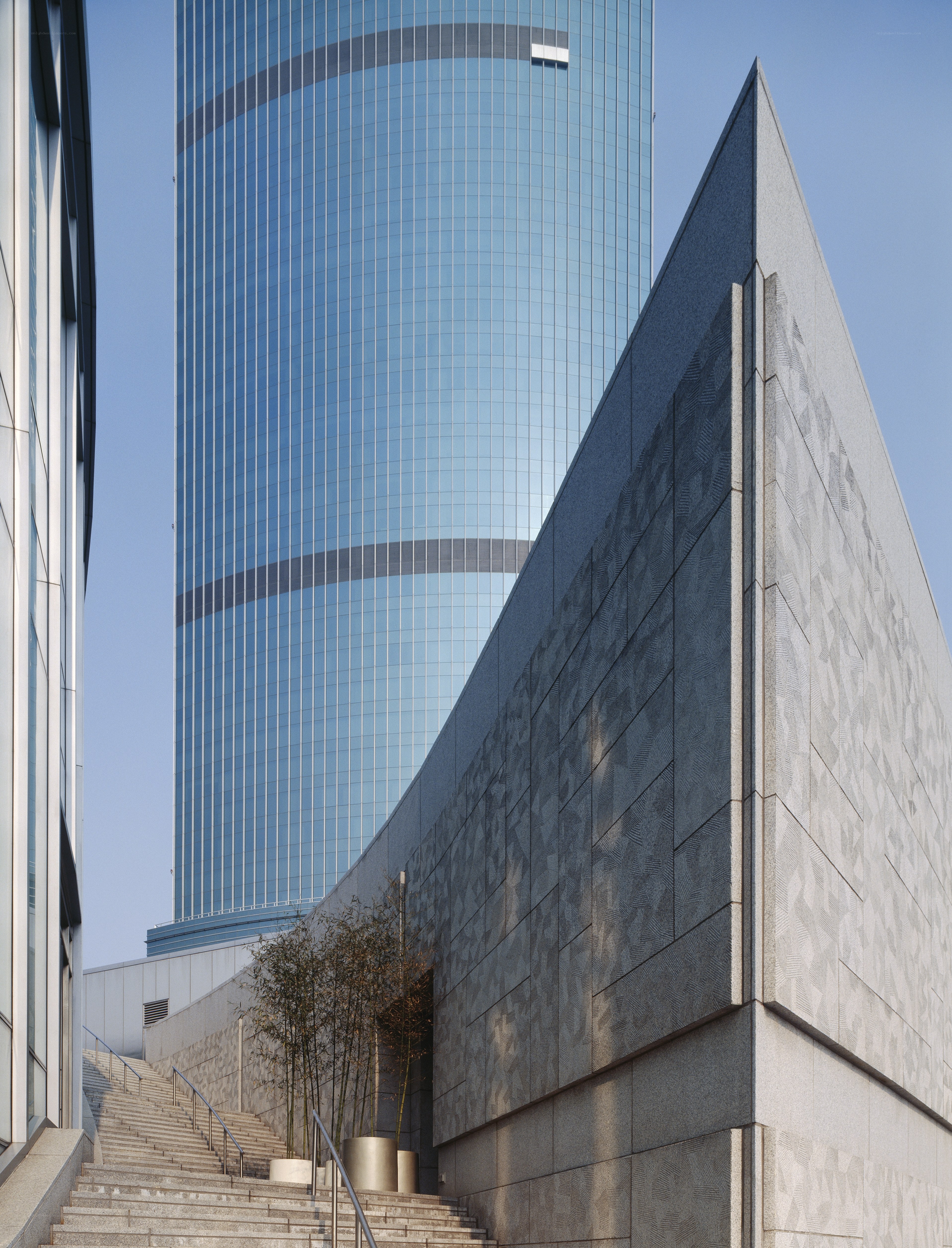 modern skyscraper and building facade