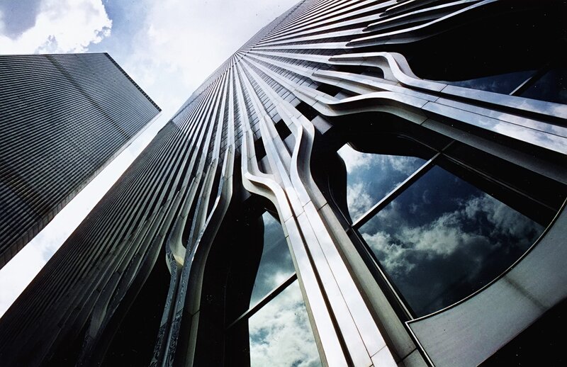 Modern Skyscraper Architecture — Gray