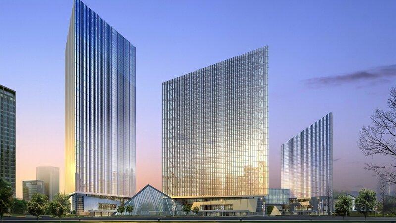 Modern Skyscraper Complex