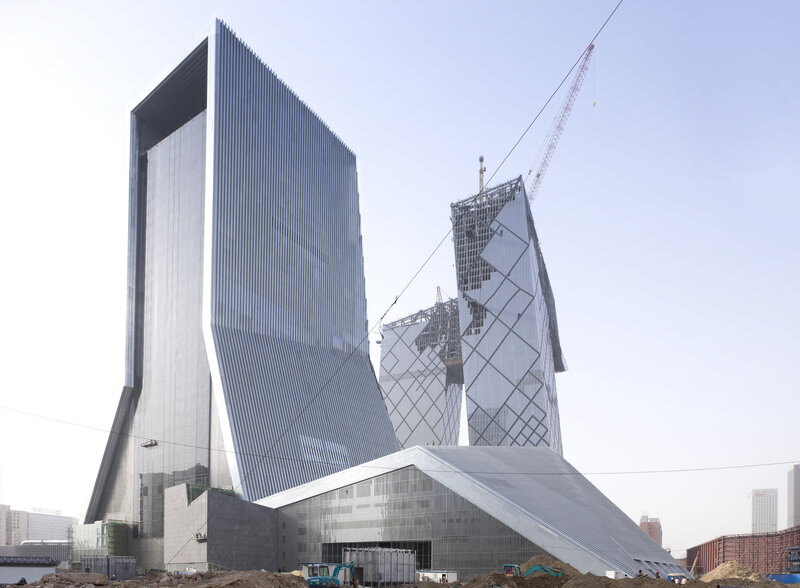 Modern Skyscraper Construction
