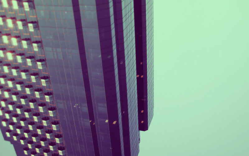modern skyscraper facade