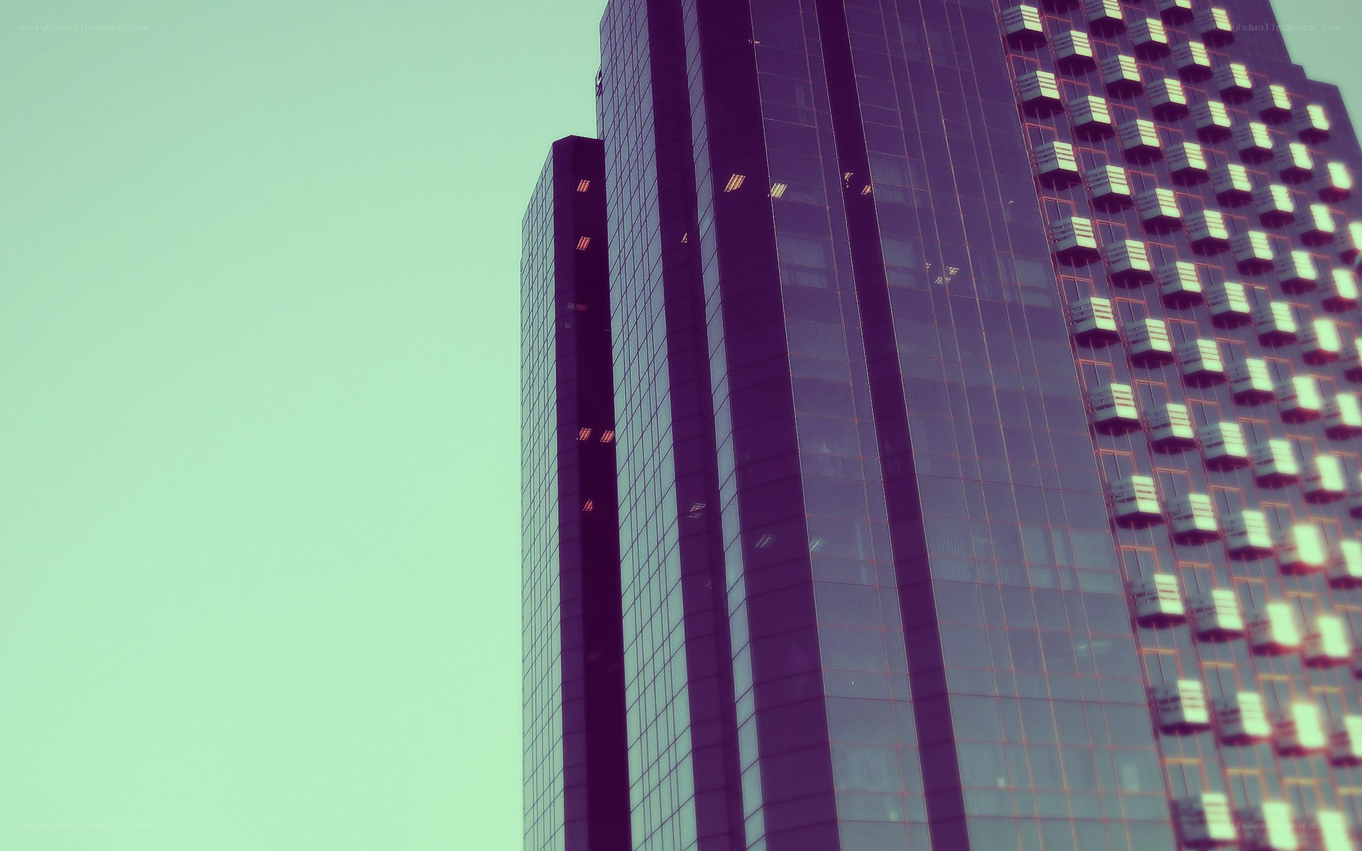 modern skyscraper with reflective glass