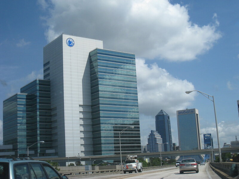 Modern Skyscrapers — Blue, Urban