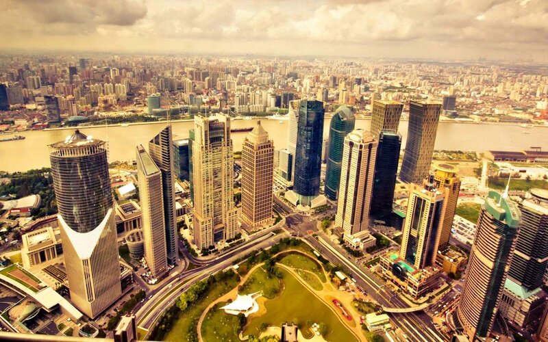 Modern Skyscrapers City