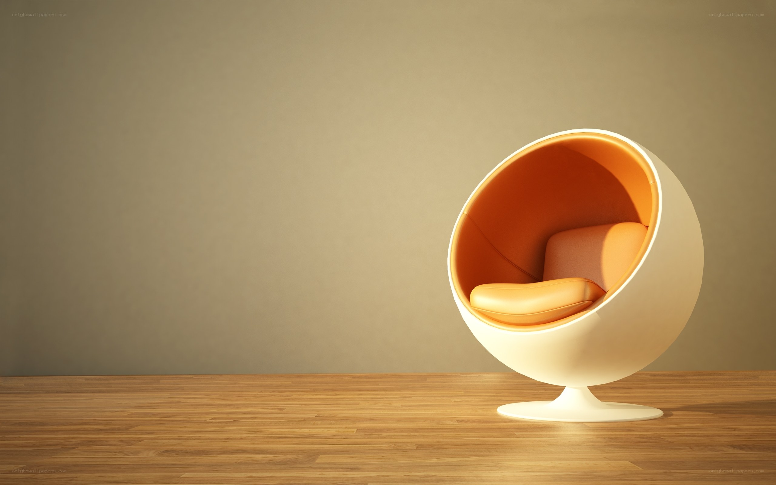 Modern spherical chair
