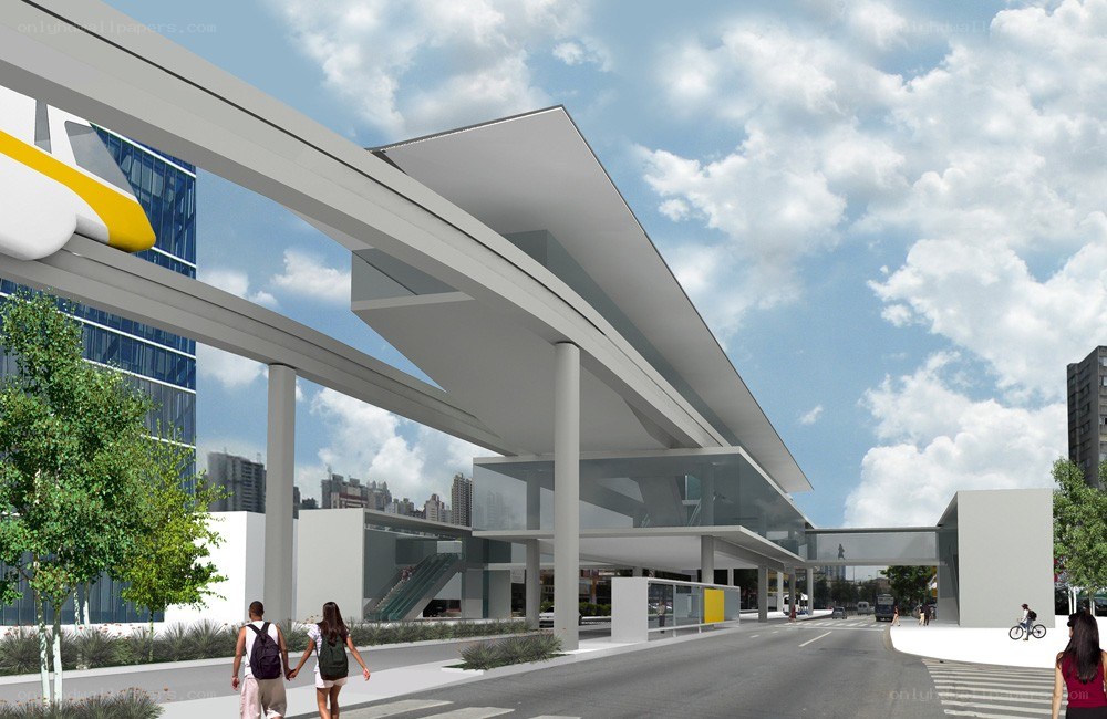 modern transit station design
