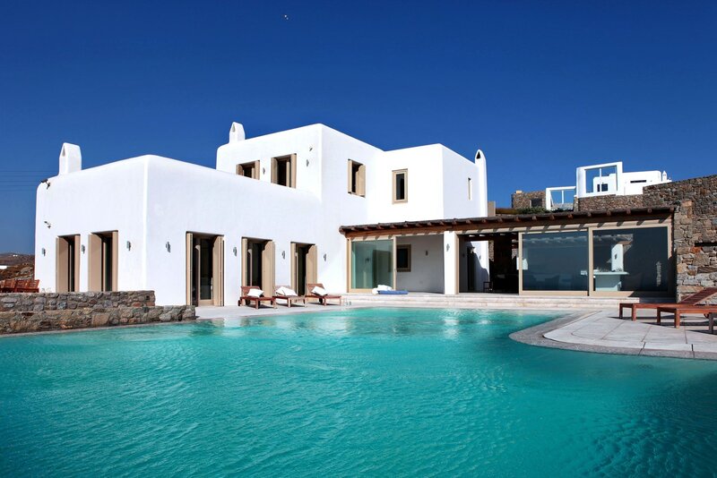 Modern villa with pool