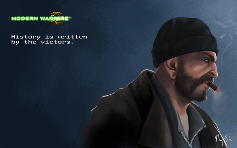 Modern Warfare 2 character art