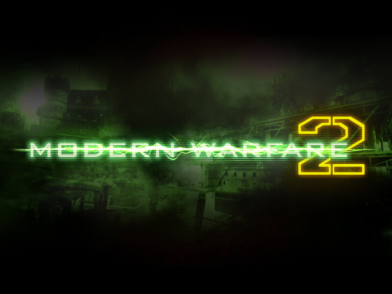 Modern Warfare 2 title screen