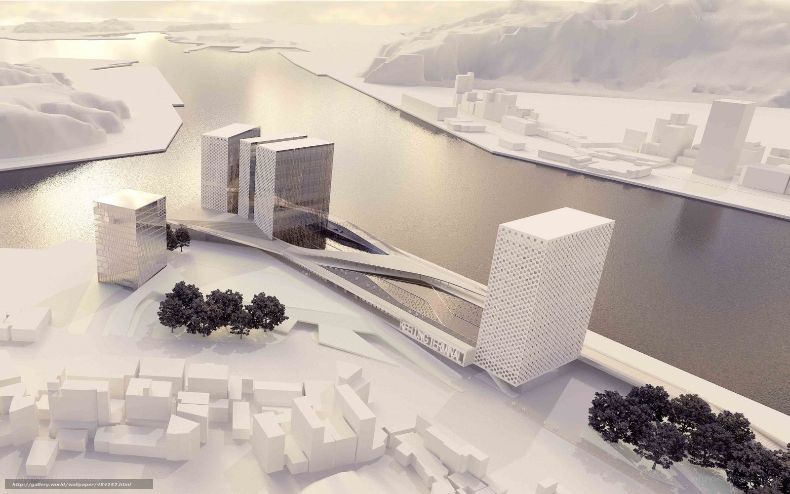Modern waterfront terminal design