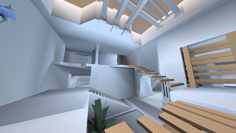 Modern White Interior — Minimalist