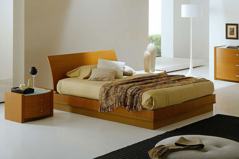 Modern Wooden Bed