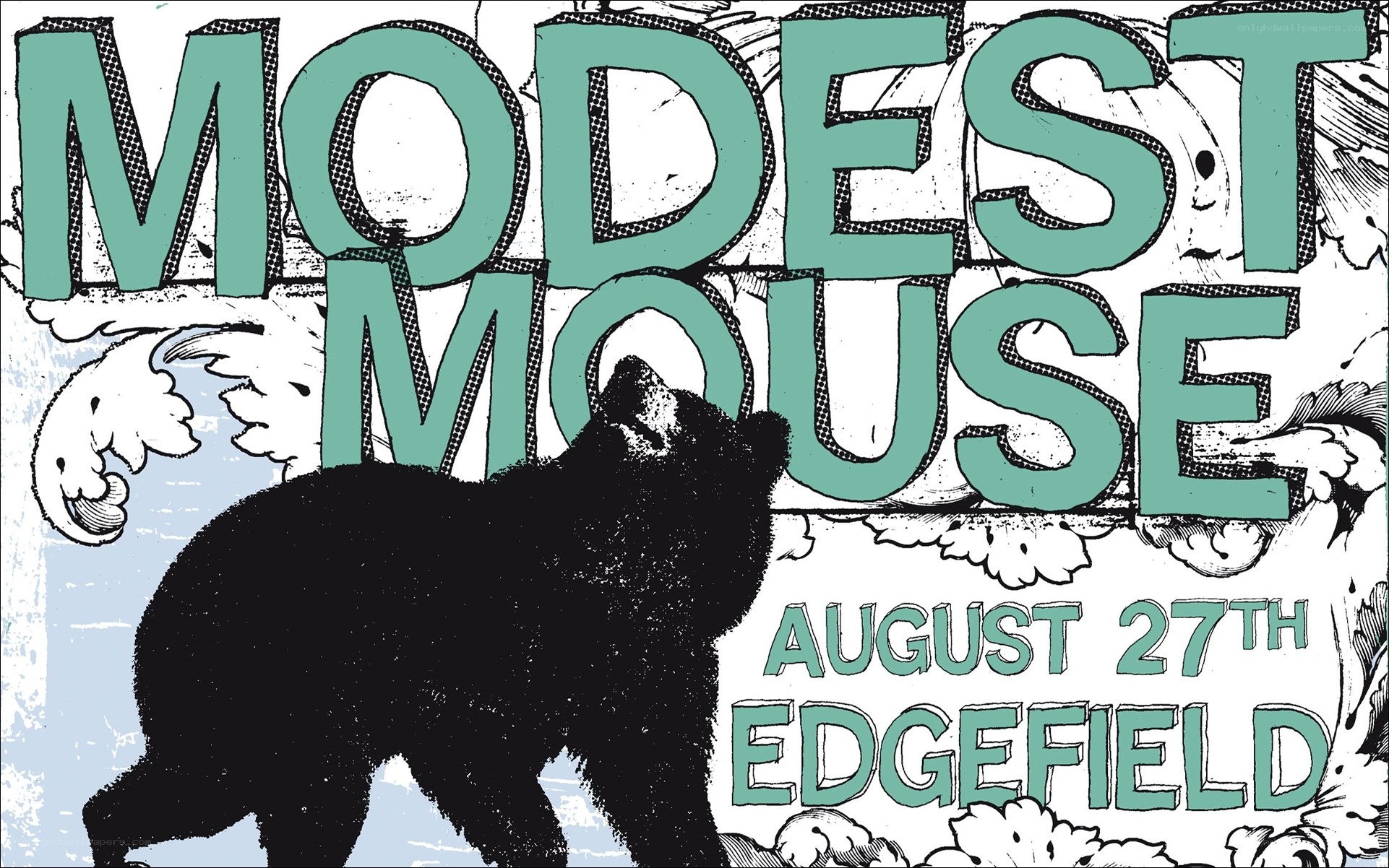 Modest Mouse concert poster