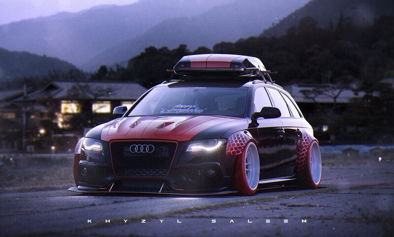 Modified Audi Station Wagon