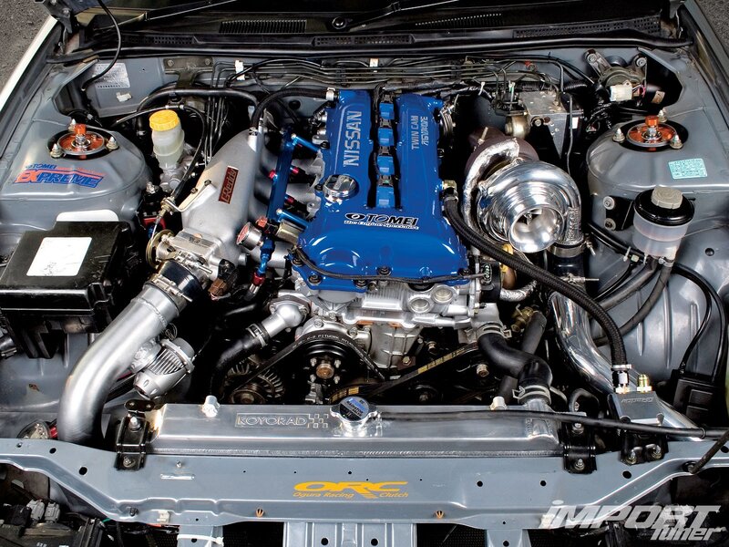 Modified Car Engine