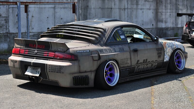 Modified Car with Decals