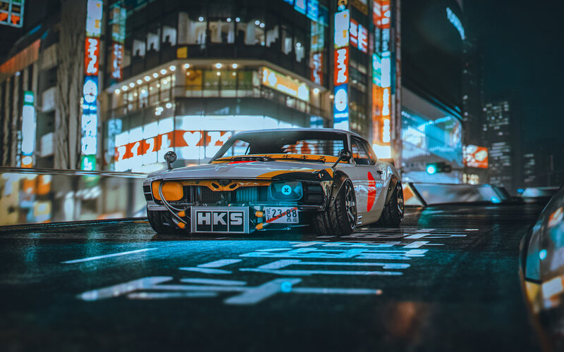 Modified Classic Car
